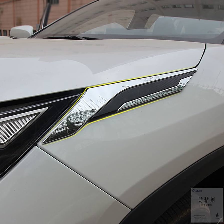 Amazon | Onami トヨタ RAV4 フロントライトガーニッシュ ヘッド