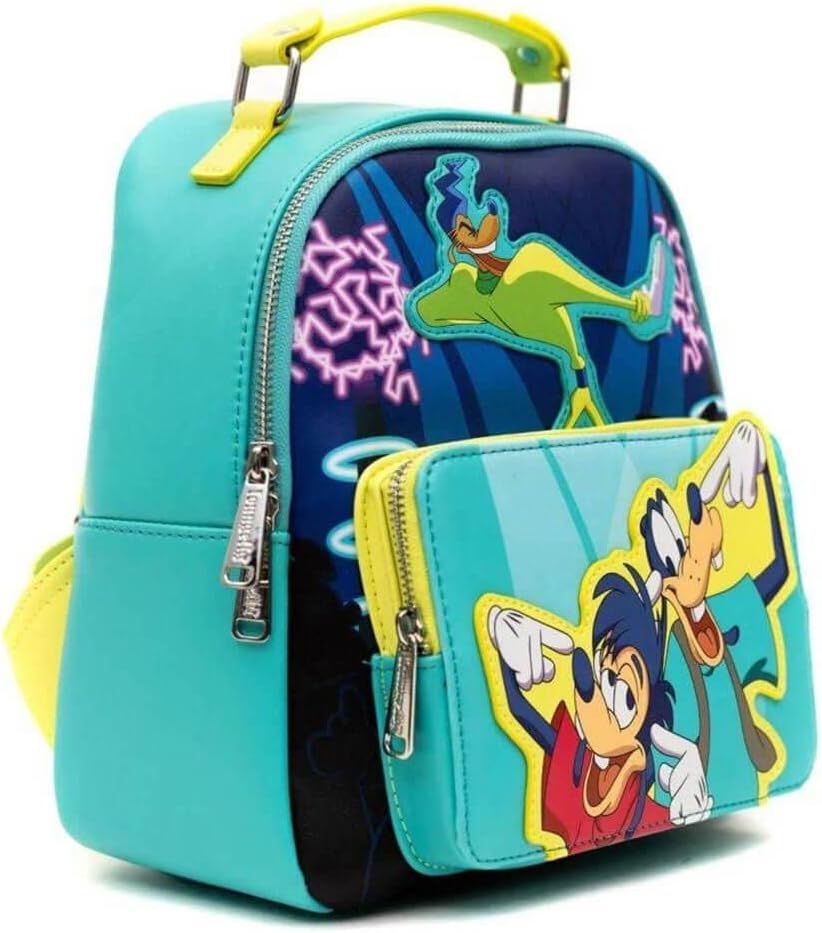 Loungefly Disney Mini Backpack, Goofy Movie Powerline, Max