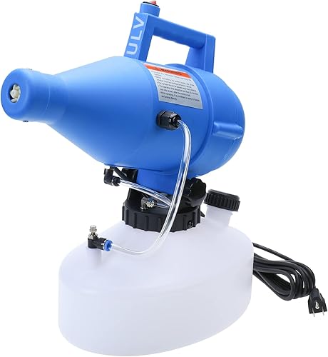 Finderomend Pulverizador eléctrico ULV portátil ULV de 4.5L (1.2 galones), atomizador de capacidad ultra baja, distancia de pulverización multiusos