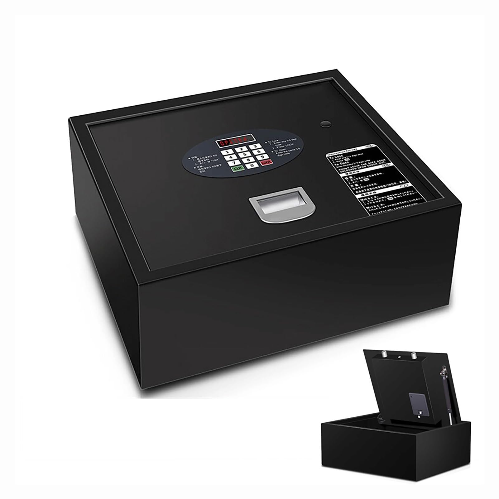 Cassaforte Nascosta Cassaforte a Pavimento Cassetta Sicurezza Piccola Safe per Hotel, Ufficio, Casa o Appartamento