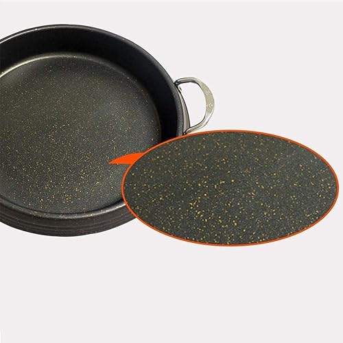 Miniatura 3 de Cacerola de fondue de queso Olla de mariscos Olla de pastel de arroz Sartén de queso Cocinero Hotpot Inducción