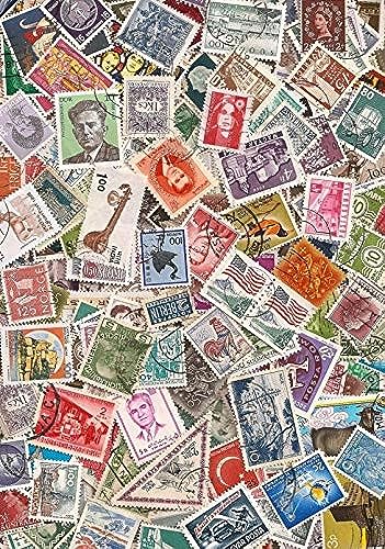 Packet of 500 Different Collectable Worldwide Stamps