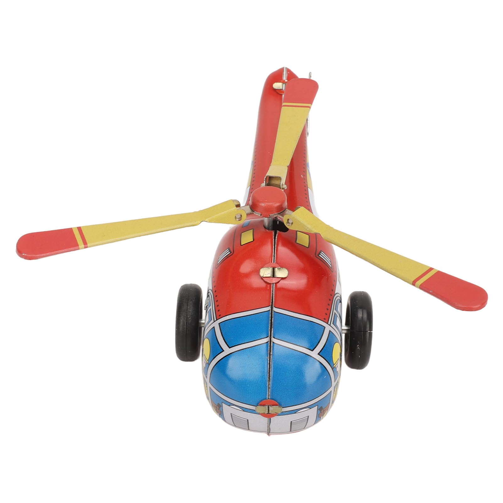 Jouet ancien hélicoptère de secours en tôle - Jeux & Jouets