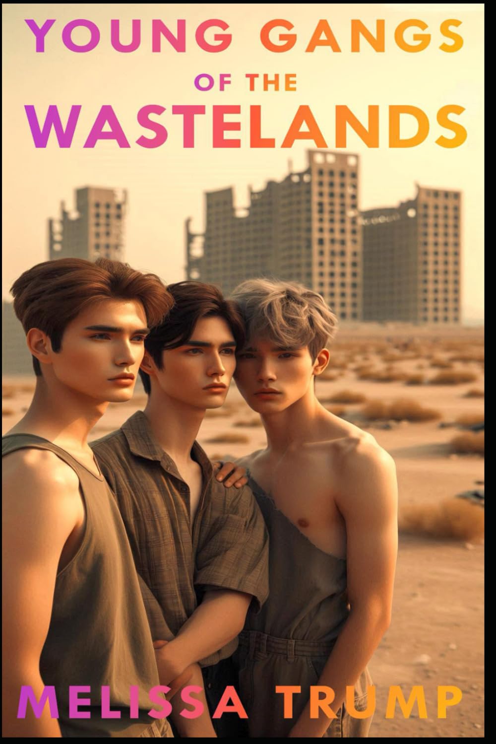 Young Gangs of the Wastelands: A Post Apocalyptic Cyberpunk Gay Romance Erotica ebook - Complete Edition (Erotica Wild Stories)