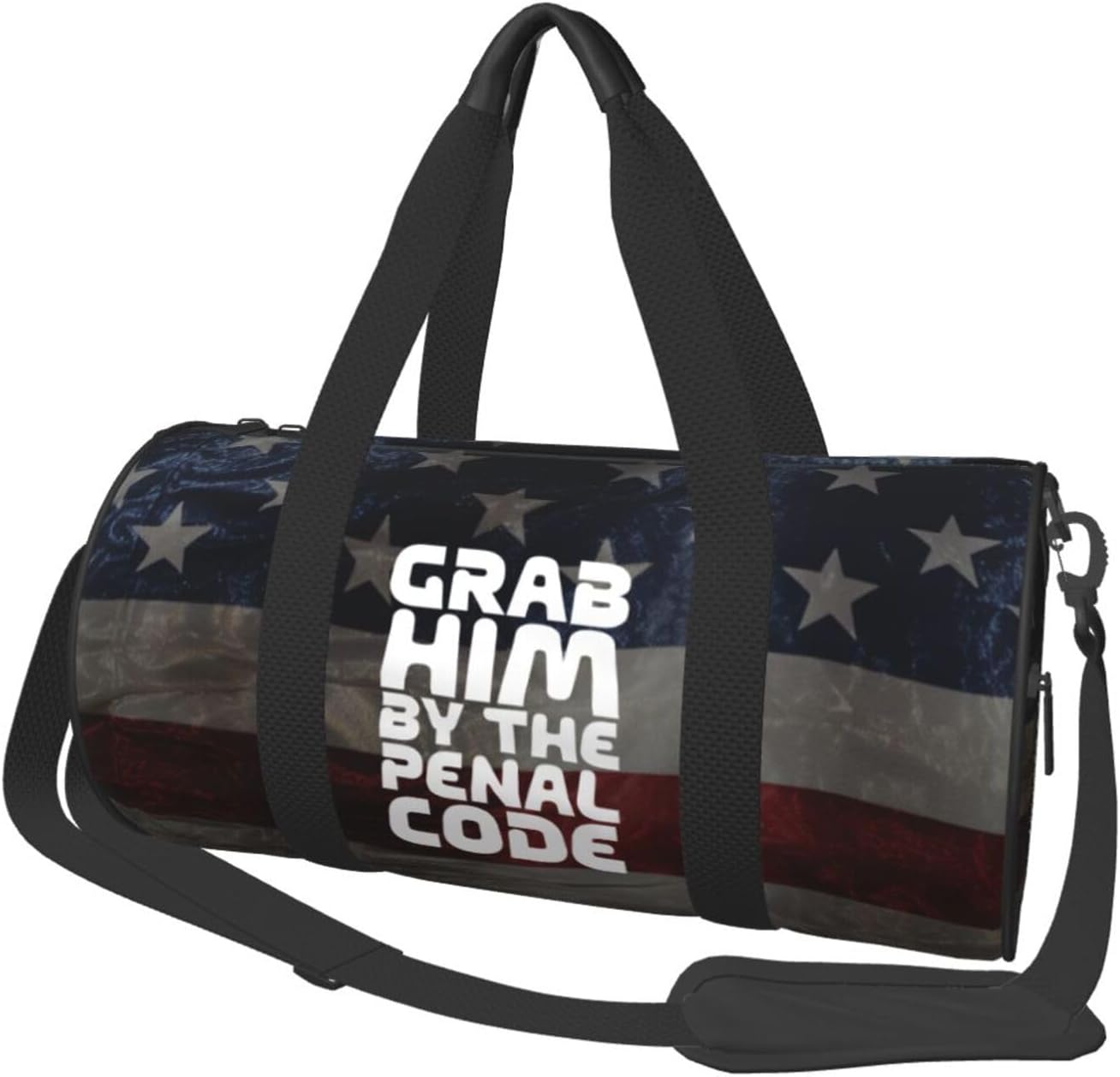 Grab Him By The Penal Code Duffel Bag Gym Bag Travel Sports Tote Large Foldable Beach Swim Yoga1