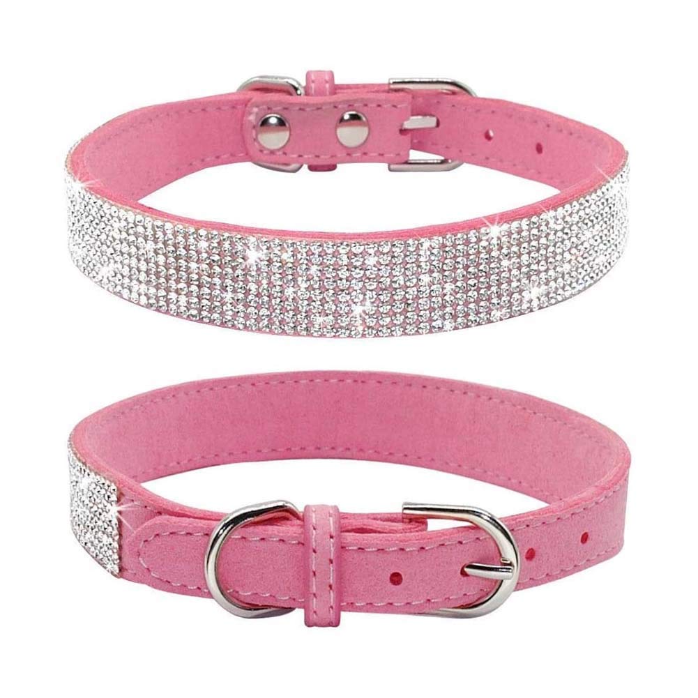Collare Per Cane In Cristallo Diamante Bling Bling - Foto 5