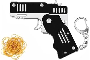 Rubber Band Machine Gun Mini Shooter