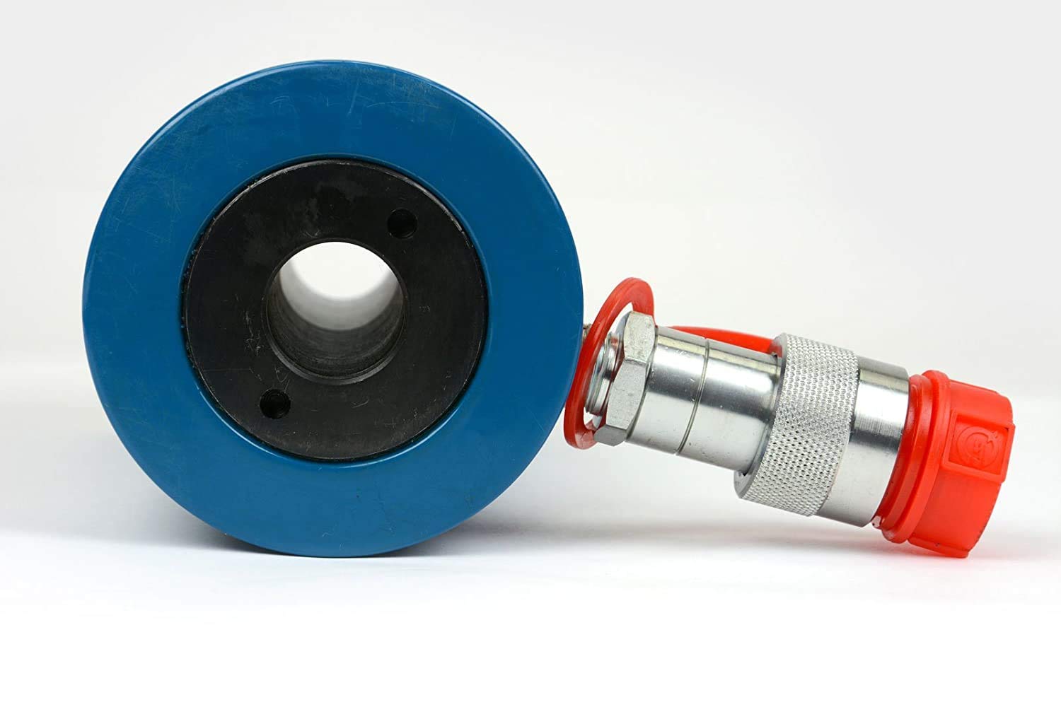 TEMCo 20 Ton Hollow Hydraulic Cylinder 4" Stroke Single Acting 10,000 PSI – Tensioning, Pulling & Maintenance — Amazon image 4
