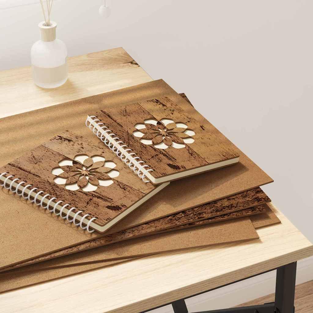 Holzdekorplatten 50 Stuck 30x42x0,27 cm Holzwerkstoff | Leicht zu schneiden, formen und dekorieren, vielseitig fur Bastelprojekte, pflegeleicht mit feuchtem Tuch