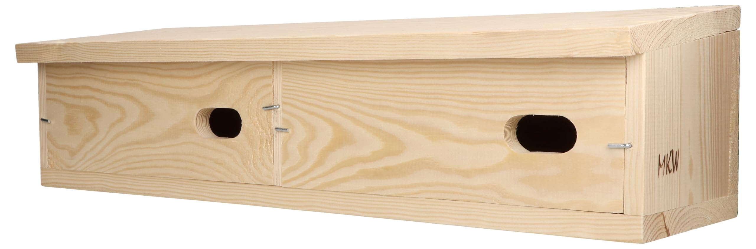 MKW - Nichoir Double en Bois pour martinets, Haute qualité
