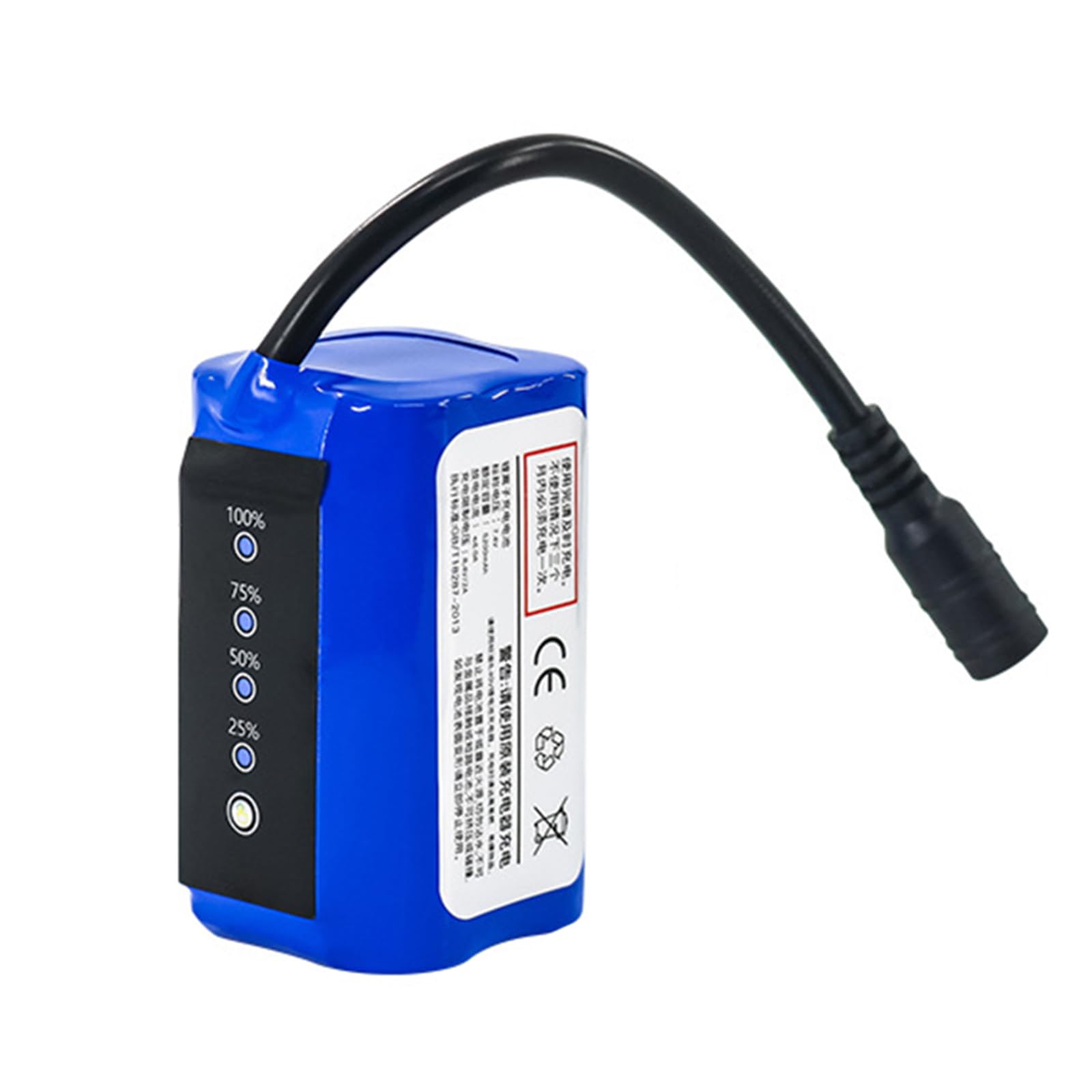 Batería de polímero de Litio para lancha motora RC de 7,4 V, 5200 mAh, 9600 mAh, 12 000 mAh, 15 000 mAh y 18 000 mAh, Recargable y Segura,7.4v,5200mAh