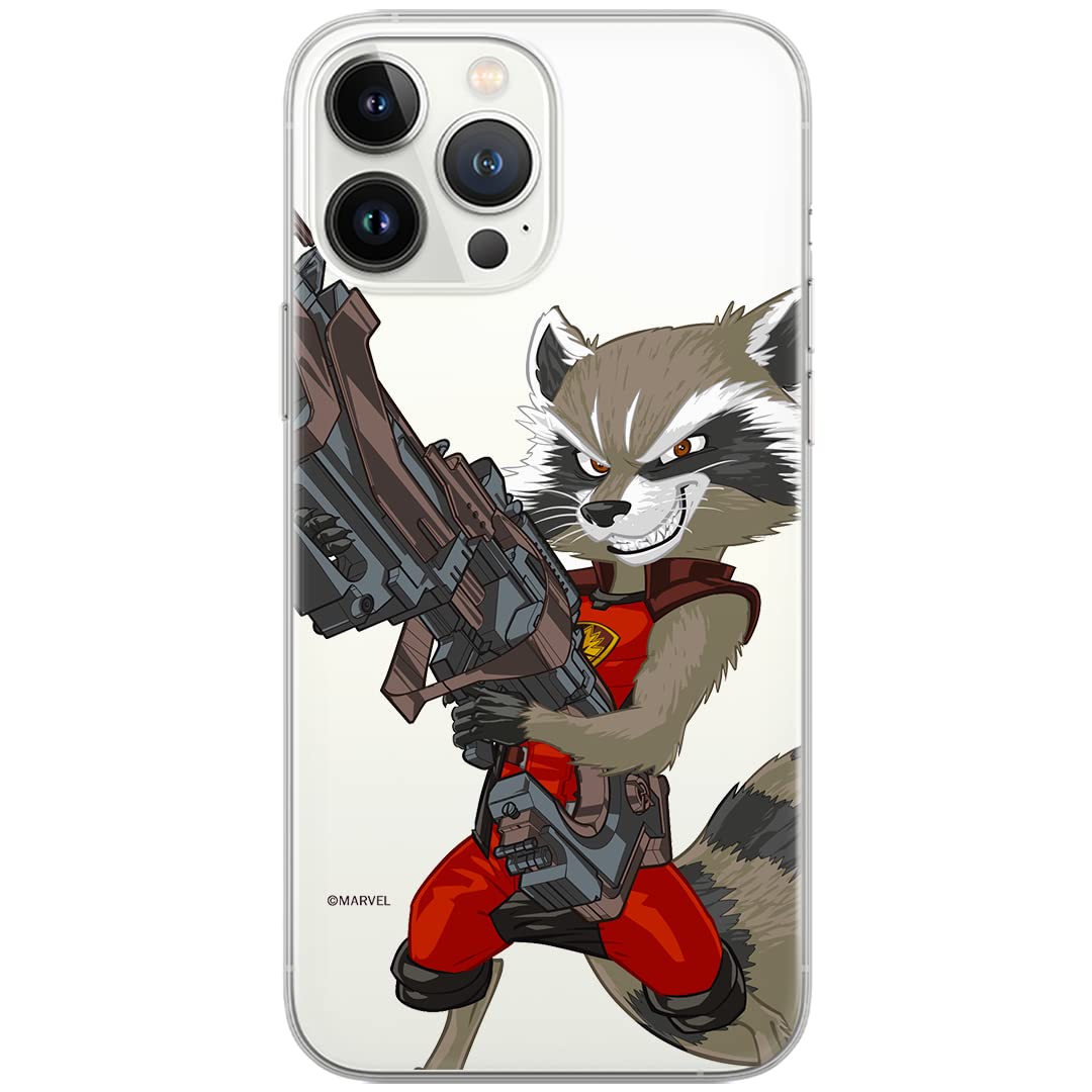 ERT GROUP mobile phone case for Samsung S9 PLUS original and officially Licensed Marvel pattern Rocket 008 optimally adapted to the shape of the mobile phone, partially transparent