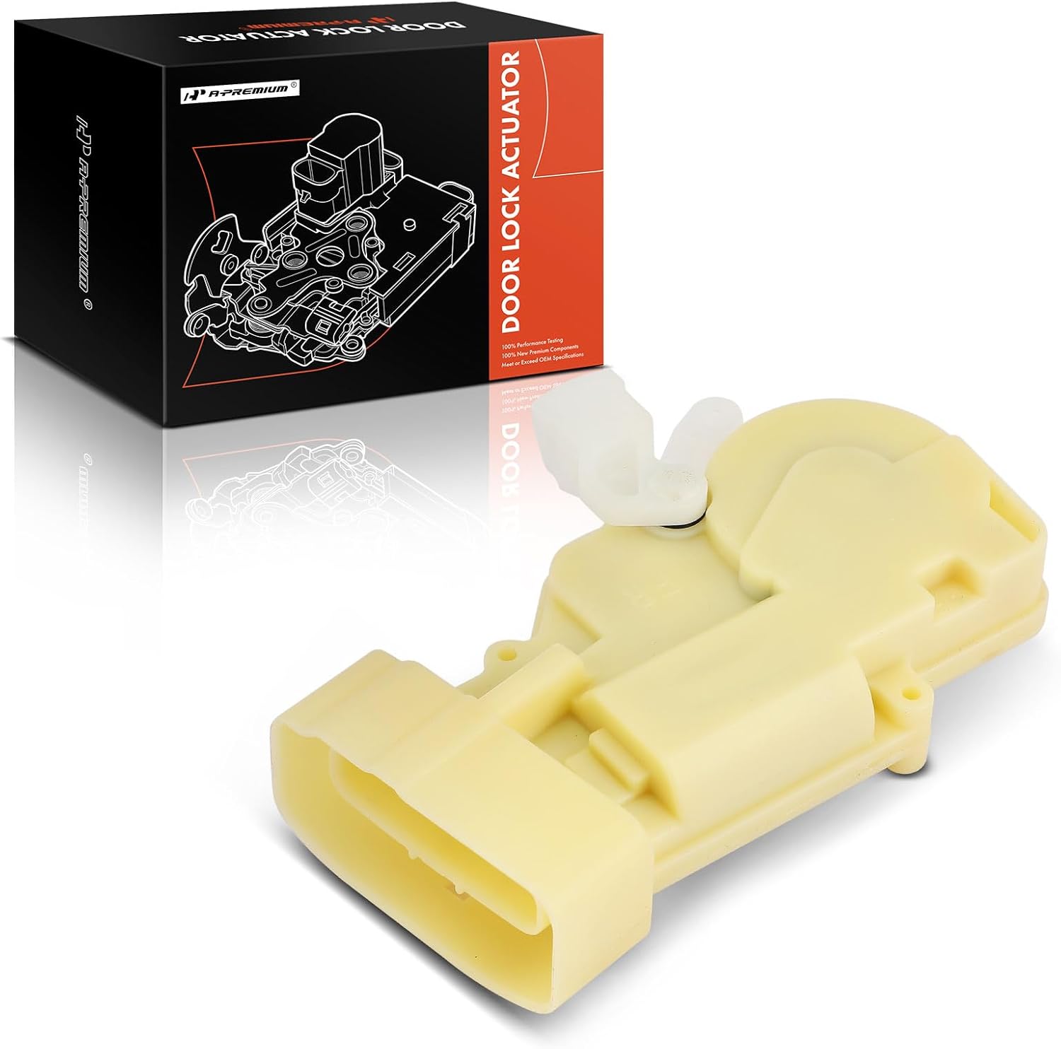 A-Premium Door Lock Actuator Compatible with Toyota Vehicles - Celica 2000 2001 2002 2003 2004 2005 Hatchback, 2-Door - Front Right Passenger Side, Replace# 6903020500