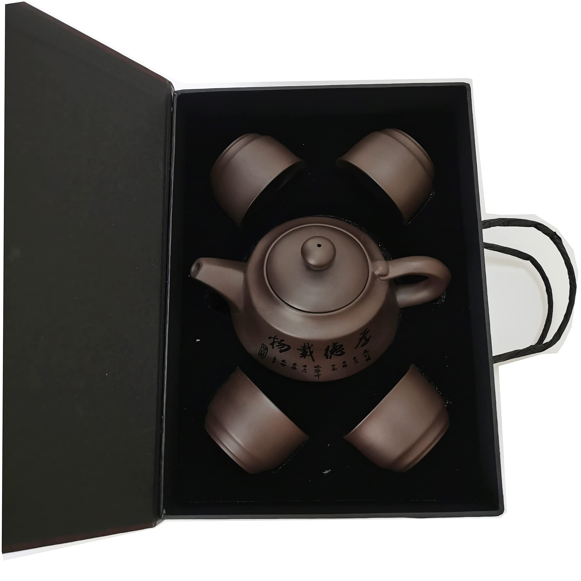 Juego de té Chino - Juego de té de cerámica de Kung fu Chino, Tetera, Taza de té, Ceremonia del té, Regalo ()