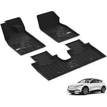 3W Car Mats for Ford Mustang Mach E 2021-2026