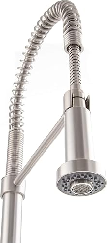 Miniatura 4 de ZLINE Apollo - Grifo de cocina en níquel cepillado (APL-KF-BN)