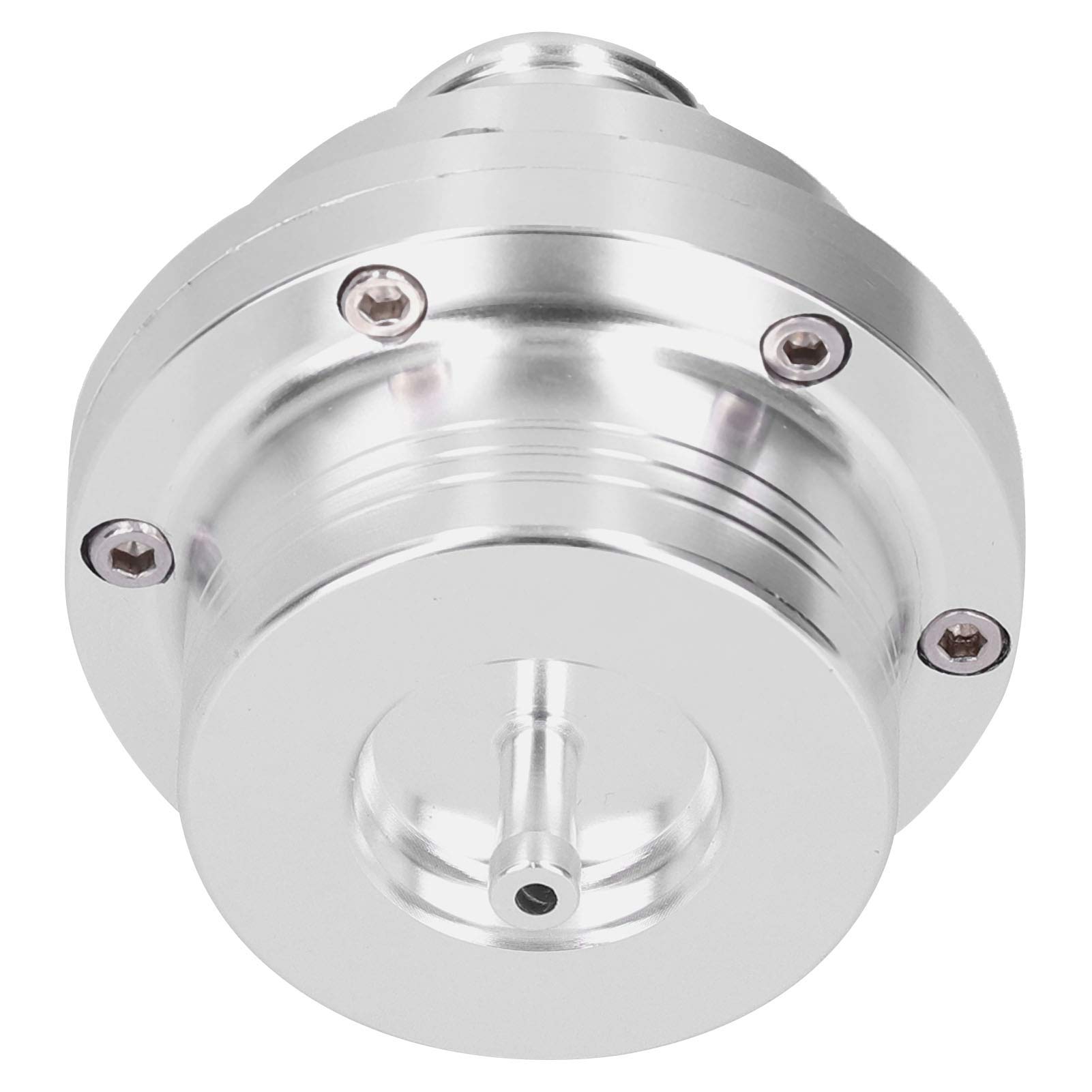 Aramox 25mm Universal Turbine Dump Voiture Blow Off Valve Atmospheric BOV Valve Dump BOV Fit pour Focus RS MK1/Escort Cosworth/Sierra Cosworth(Argent)