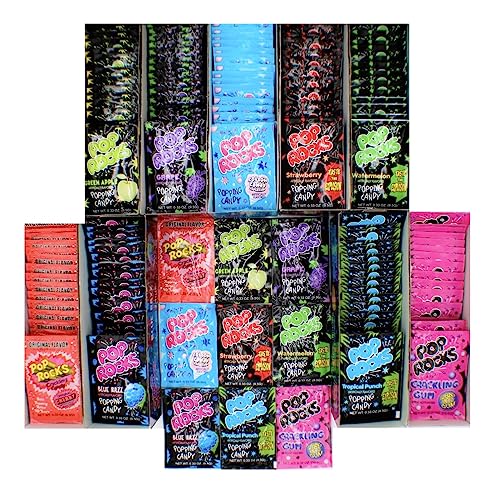 Pop Rocks Candy - 216 bolsas variedad 9 sabores miniatura 4