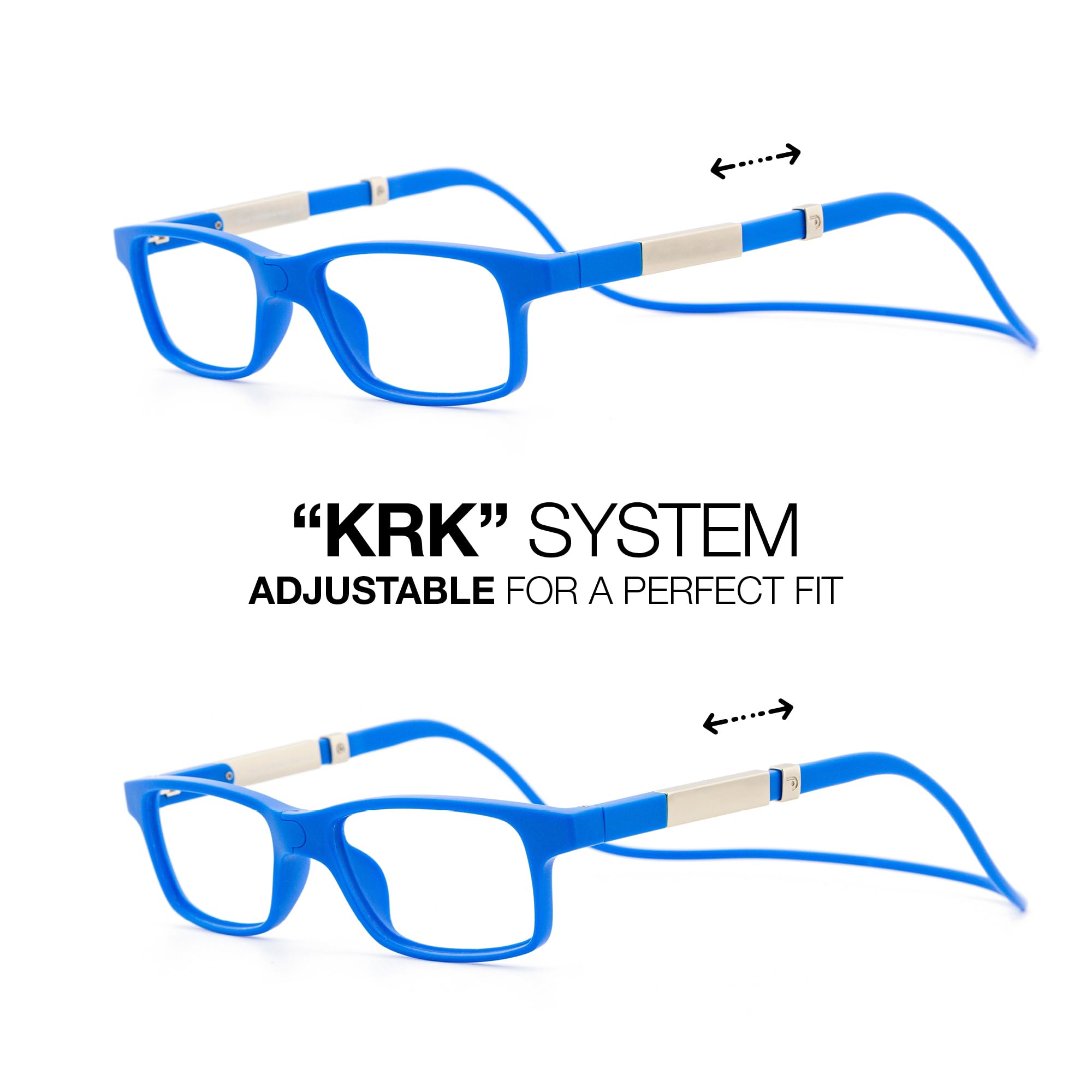 DIDINSKY Krik Occhiali da Lettura Magnetici, Anti Luce Blu | Chiusura magnetica frontale · Per leggere da vicino · Anti luce blu · Ingrandimento +1.0 a +3.0 · Custodia inclusa