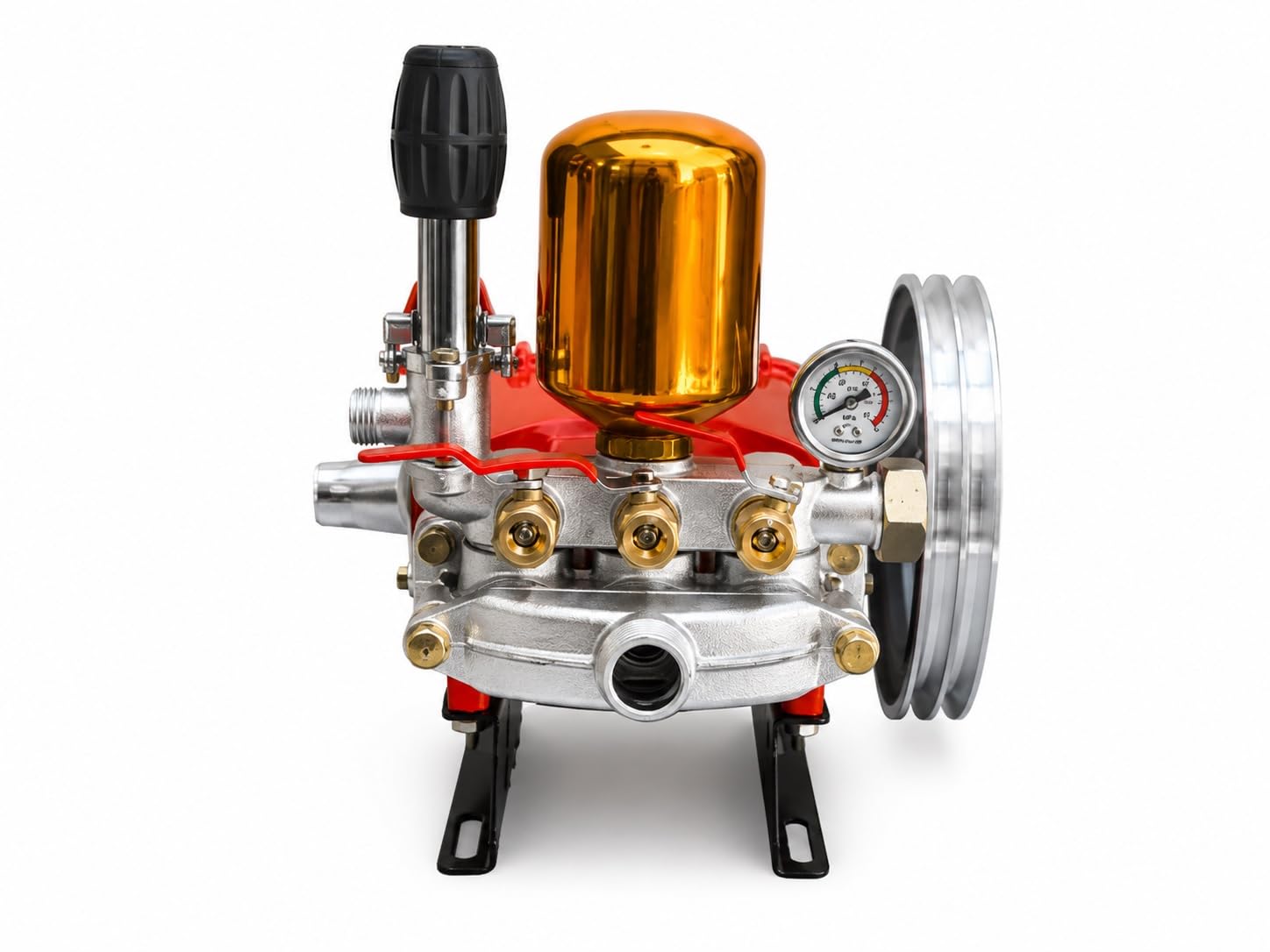 DGK® HTP 30 High Pressure Piston Sprayer Pump | 30-Litre Heavy-Duty Agricultural Sprayer | Ideal for Car/Bike Washing, Farming, Tractor-Mounted Sprayers & Pesticide Spraying (Red)-image-41
