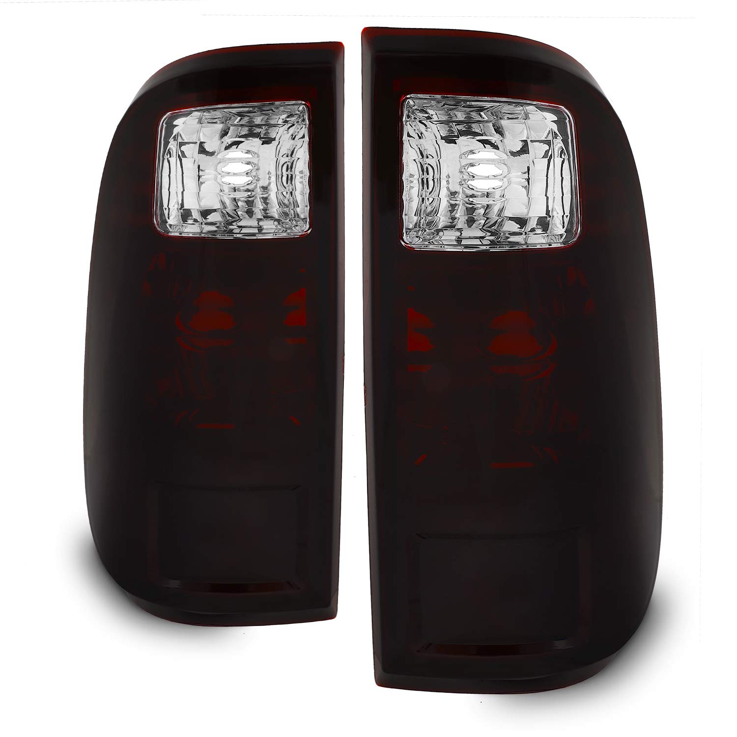 AKKON - For Ford F250/F350/F450 Superduty OE Replacement Black Tinted Tail Lights Driver/Passenger Rear Lamps Pair