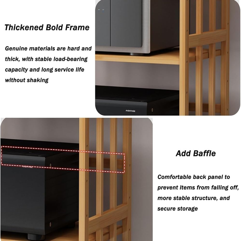 Soporte ajustable de alta fidelidad para dispositivos o/video, gabinete con estantes para juegos, estante para CD (32 x 35 pulgadas), ideal para configuración de cine en casa