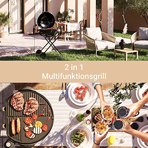 SUNTEC Elektrische BBQ-9295 | Geschikt voor buiten als tafelbarbecue of staande barbecue | Barbecue voor balkon, terras… - Image 6