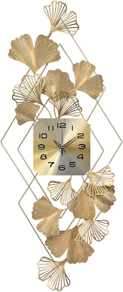 Amazon.co.jp: 大きな金属製の壁掛け時計、17x44インチの
