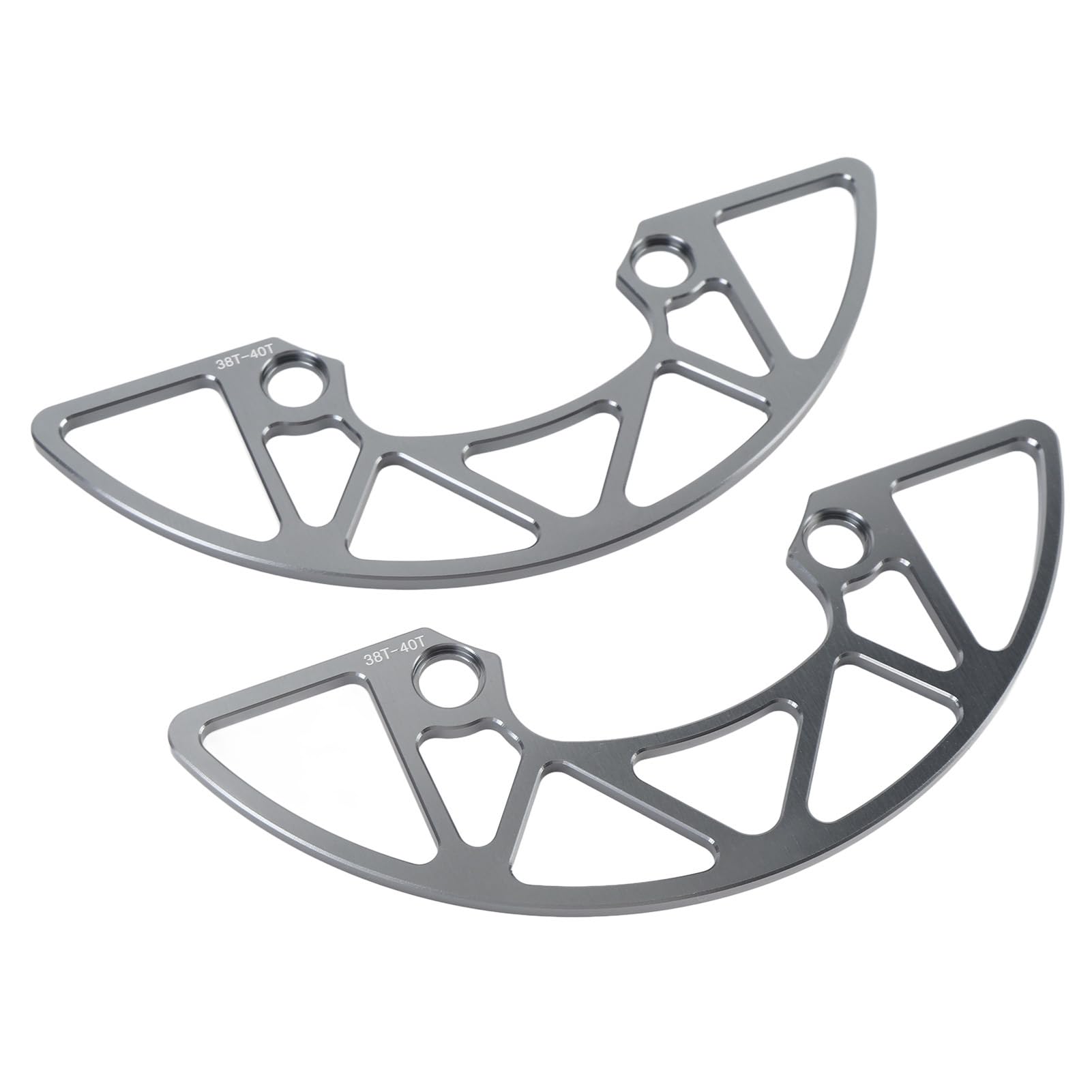 Protège-pignon En Alliage D'aluminium Pour Vélo – Structure Ajourée, Léger, Anti-rayures, Pour VTT Et Cyclisme Urbain