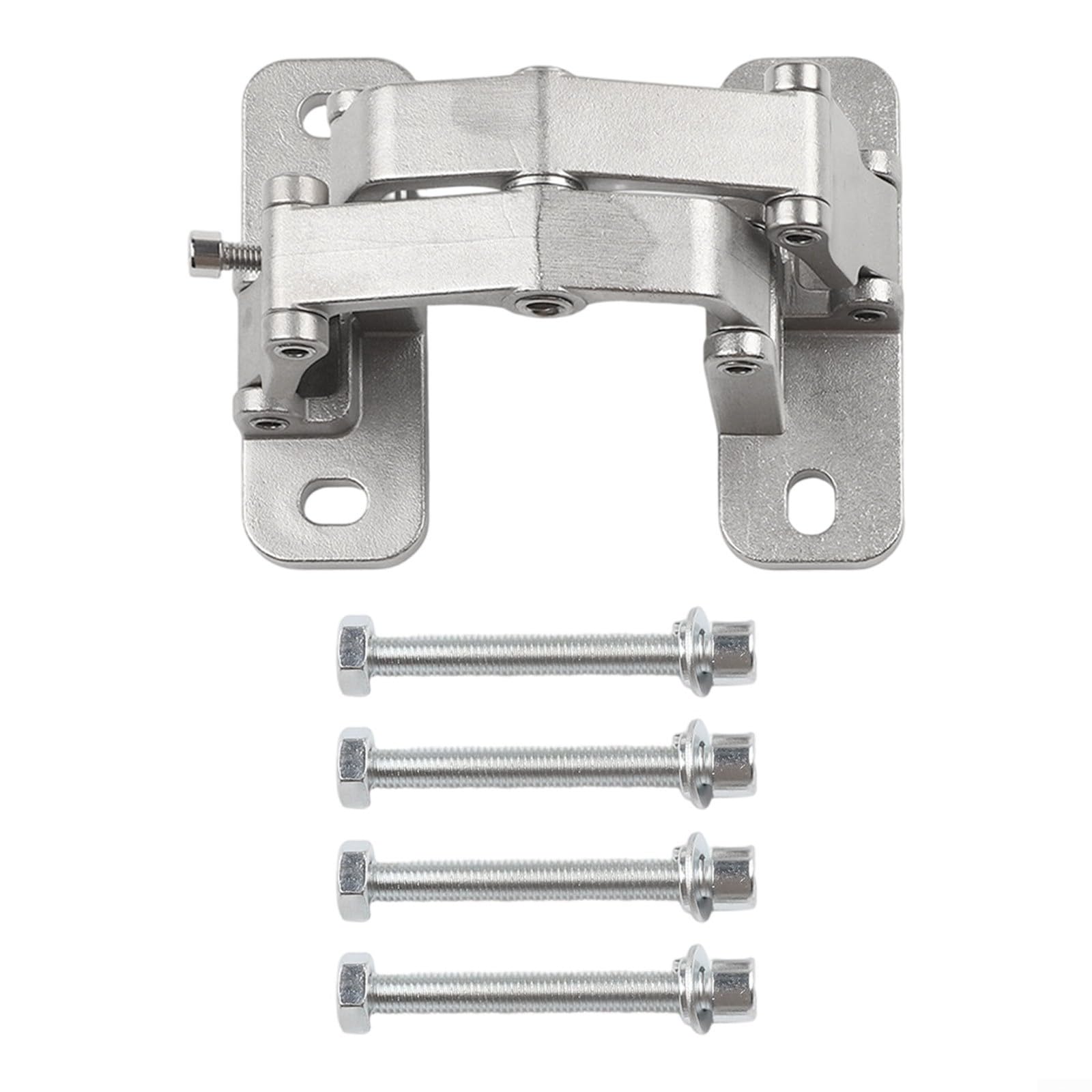 Charnière en acier inoxydable robuste 180° pour portes de niches