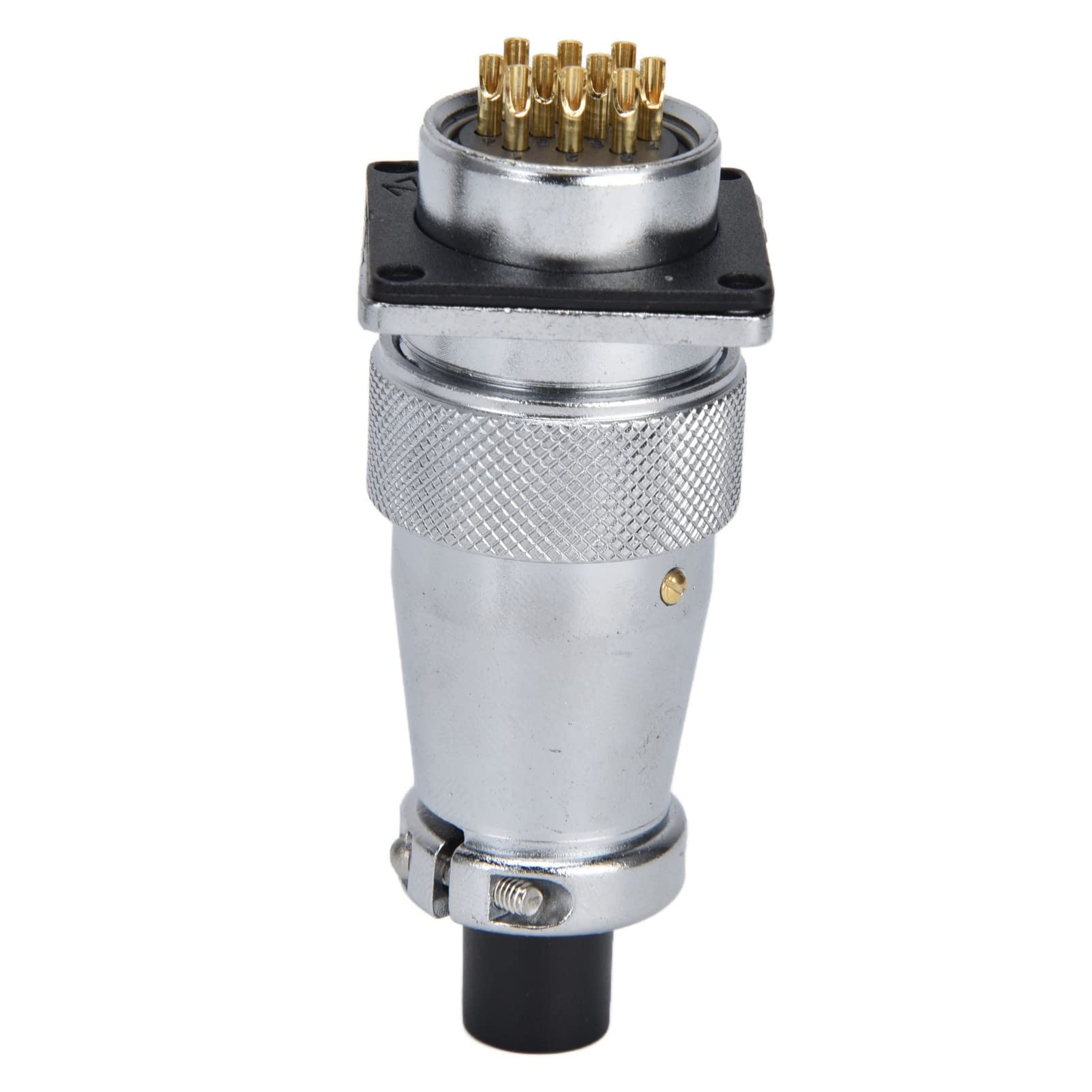 Conector De Enchufe De Aviación WS24, 10 Pines – Industrial, Resistente Y Para Múltiples Usos