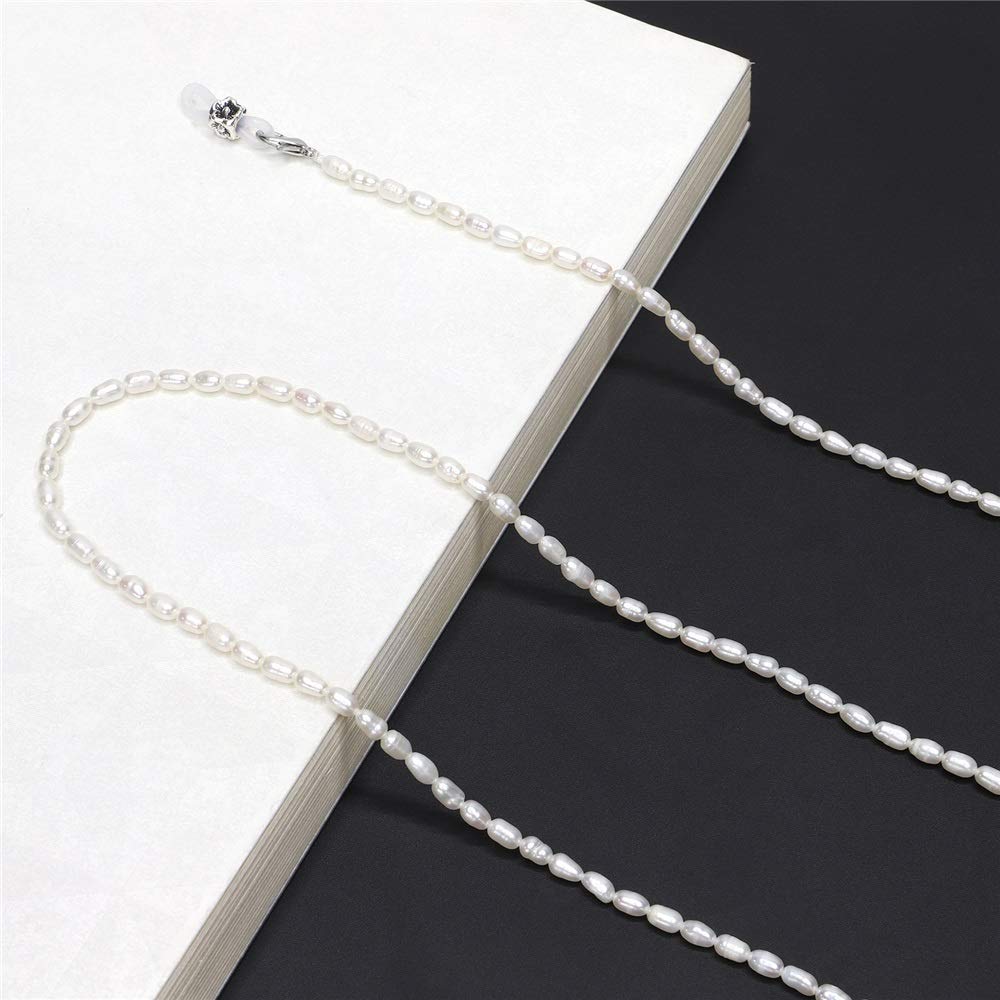 Sonnenbrillen-Kette, Brillenband, Sonnenbrillen Brillengestell Skid Kette Perlen Seil 70cm