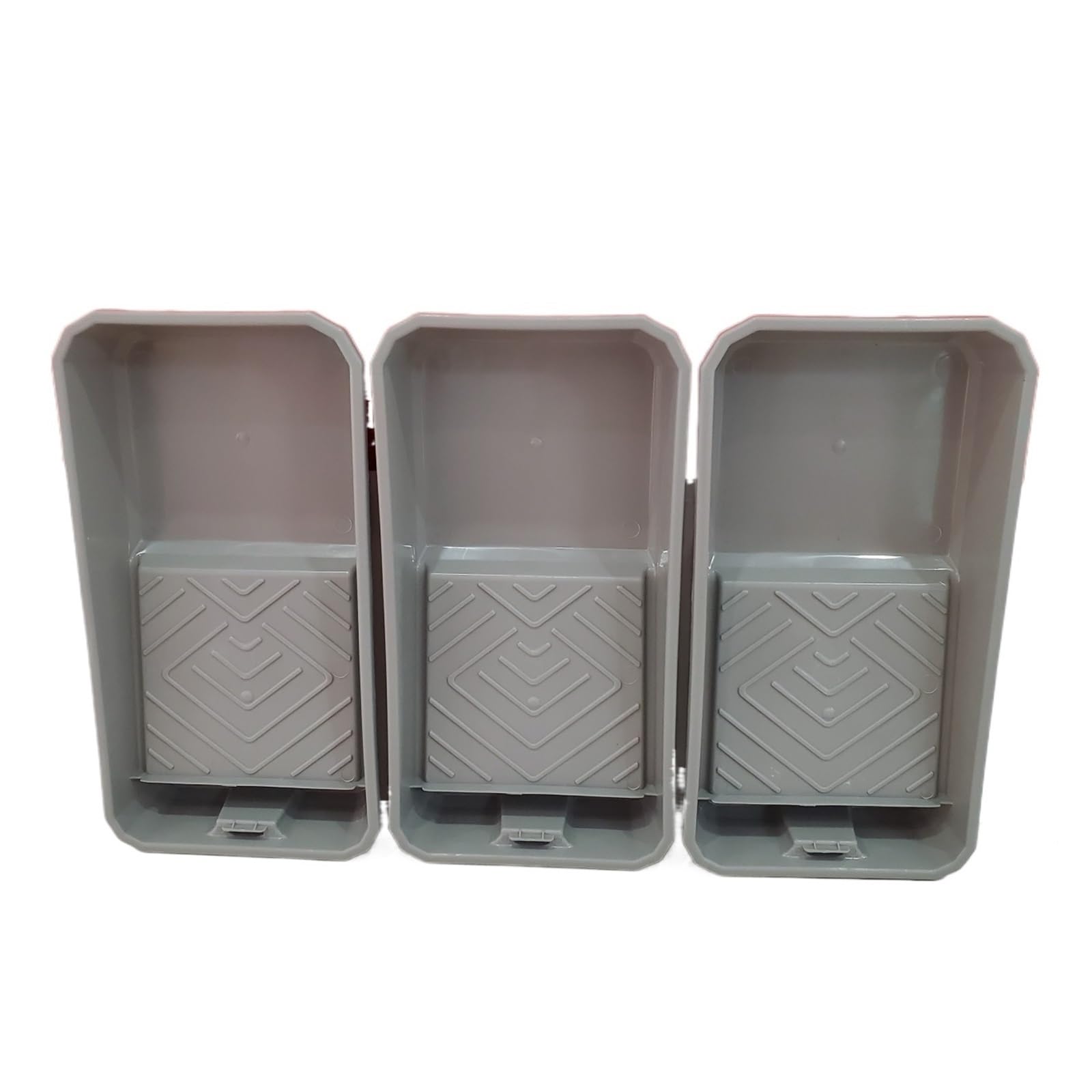 3PCS Of 4-inch Plastic Paint Trays, Lightweight And Durable, Painting Tools, DIY for Roller Brushes