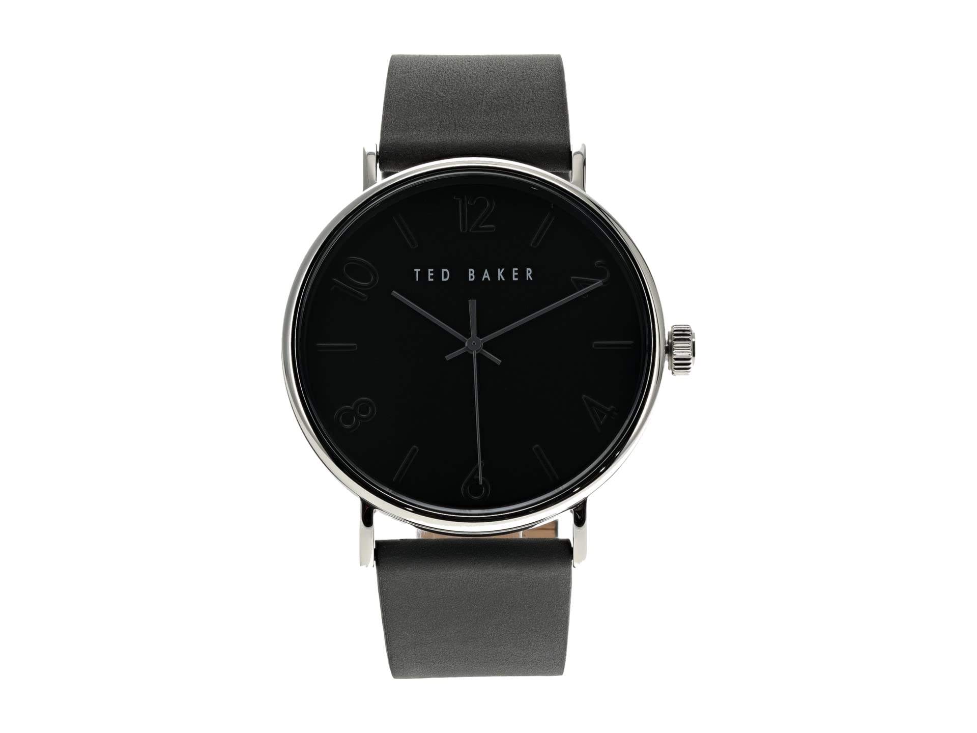 Ted Baker Leather Analog Black Dial Mens Watch Bkppgf113