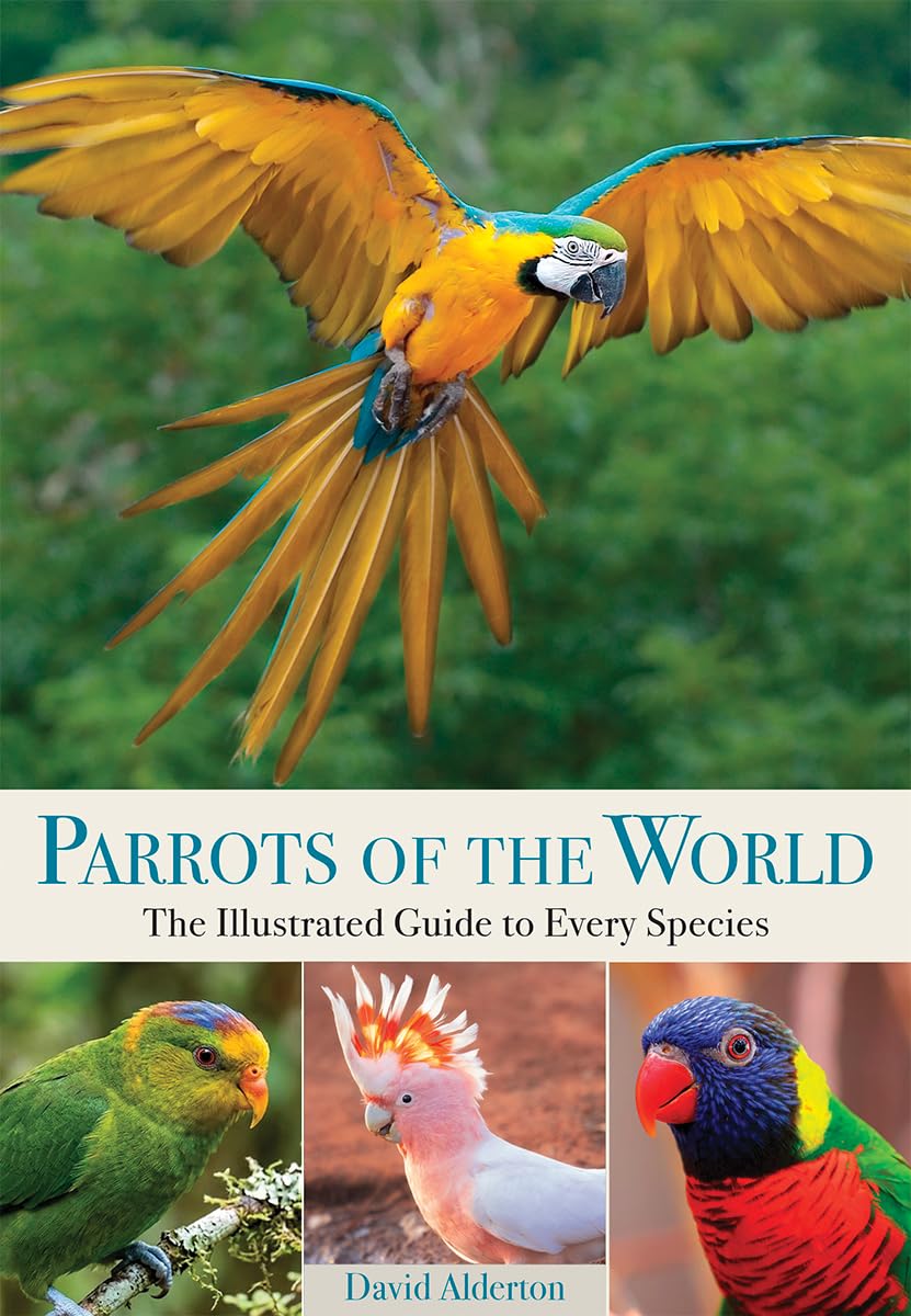 Parrots of the World: The Illustrated Guide to Every Species – Global Parrot Guide with Identification, Habitats, Behaviour, Conservation, Wildlife Reference & Complete Species Coverage
