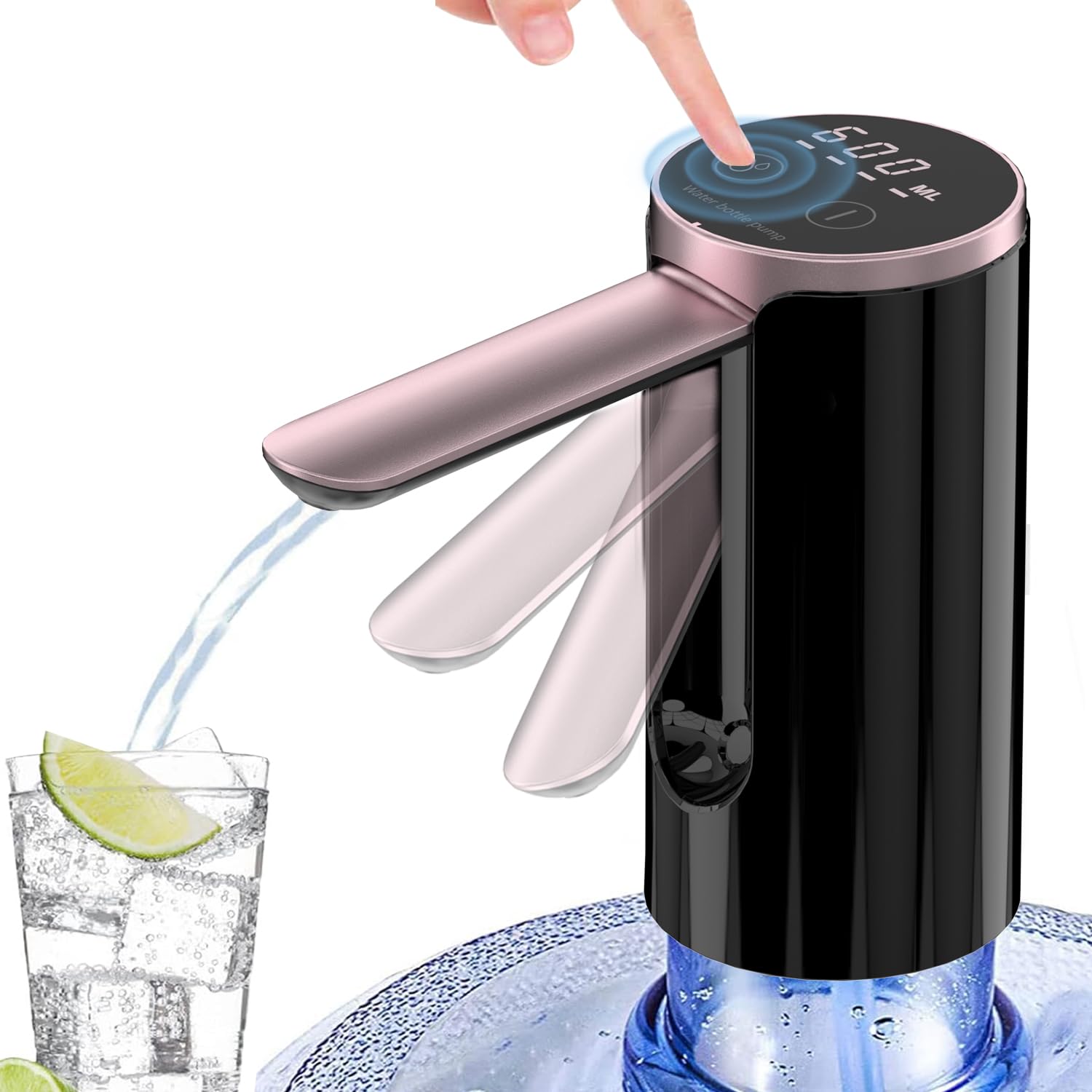 See full amazon price history chart for Abhjata Automatic Water Dispenser Pump for 20 Litre Bottle, 3 Quantitative Settings Drinking Water Pump with LED Display, Foldable USB Rechargeable Mini Water Pump for Home, BPA Free, No Toxic-1200mAh Abhjata Automatic Water Dispenser Pump for 20 Litre Bottle, 3 Quantitative Settings Drinking Water Pump with LED Display, Foldable USB Rechargeable Mini Water Pump for Home, BPA Free, No Toxic-1200mAh (B0CF5HSP4W) Amazon Price History, Amazon Price Tracker
