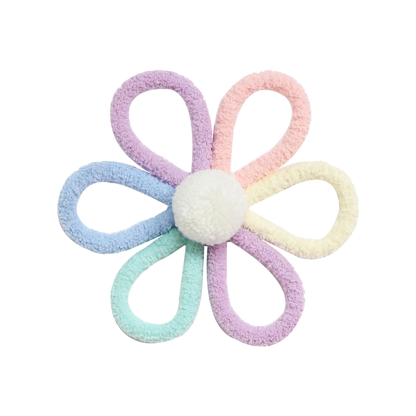 Shntig A Bohemians Knitteds Wall Hanging For Kids Room Decoration With Colorful Flowers Butterfly Nd Rainbows Yarns Rt Bohemians Wall Decoration Unique Crochet Daisys Florals Hanging