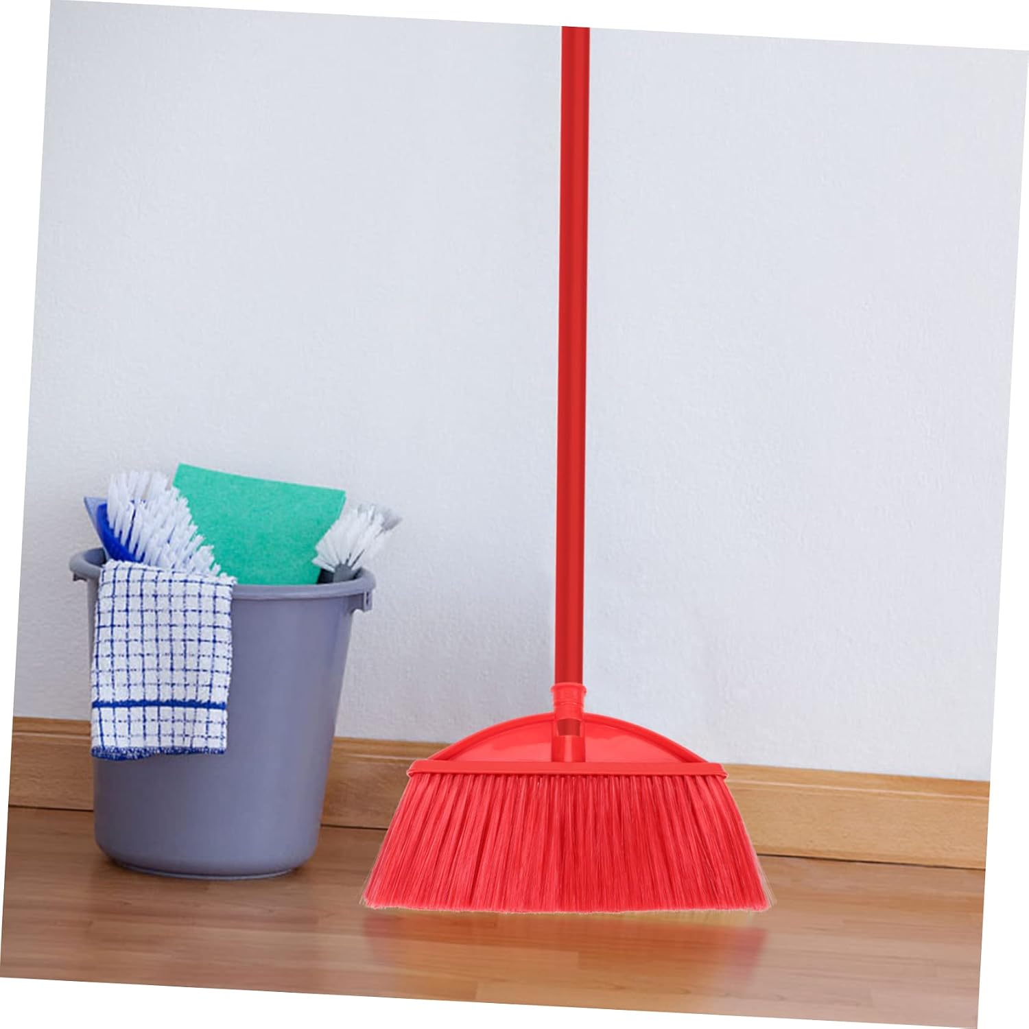 Plastic Broom Head Replacement for Household and Kitchen Use Durable Soft Bristle Broom Part for Indoor and Outdoor Cleaning Quality Assured Sweeper Accessory
