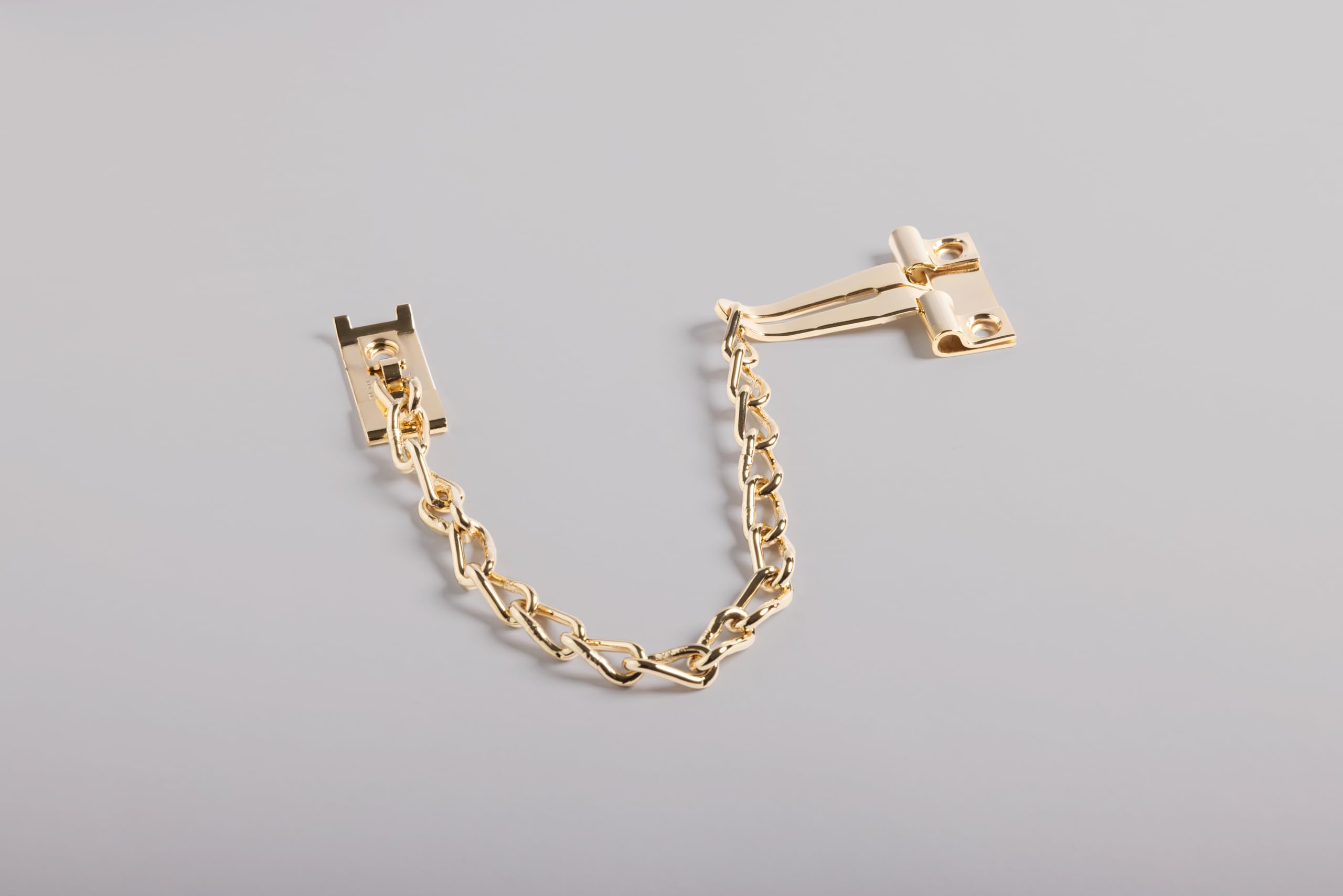 CHAIN Allongée Dorée - Entrebâilleur à chaine pour porte - SOCONA Ref. C2AL