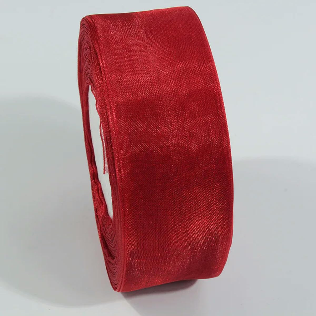 CIVIOOH 50 Yards Sheer Chiffon Ribbon Organza Satin Ribbons for Gift Wrapping Wedding Decoration Bouquets Party DIY Crafts