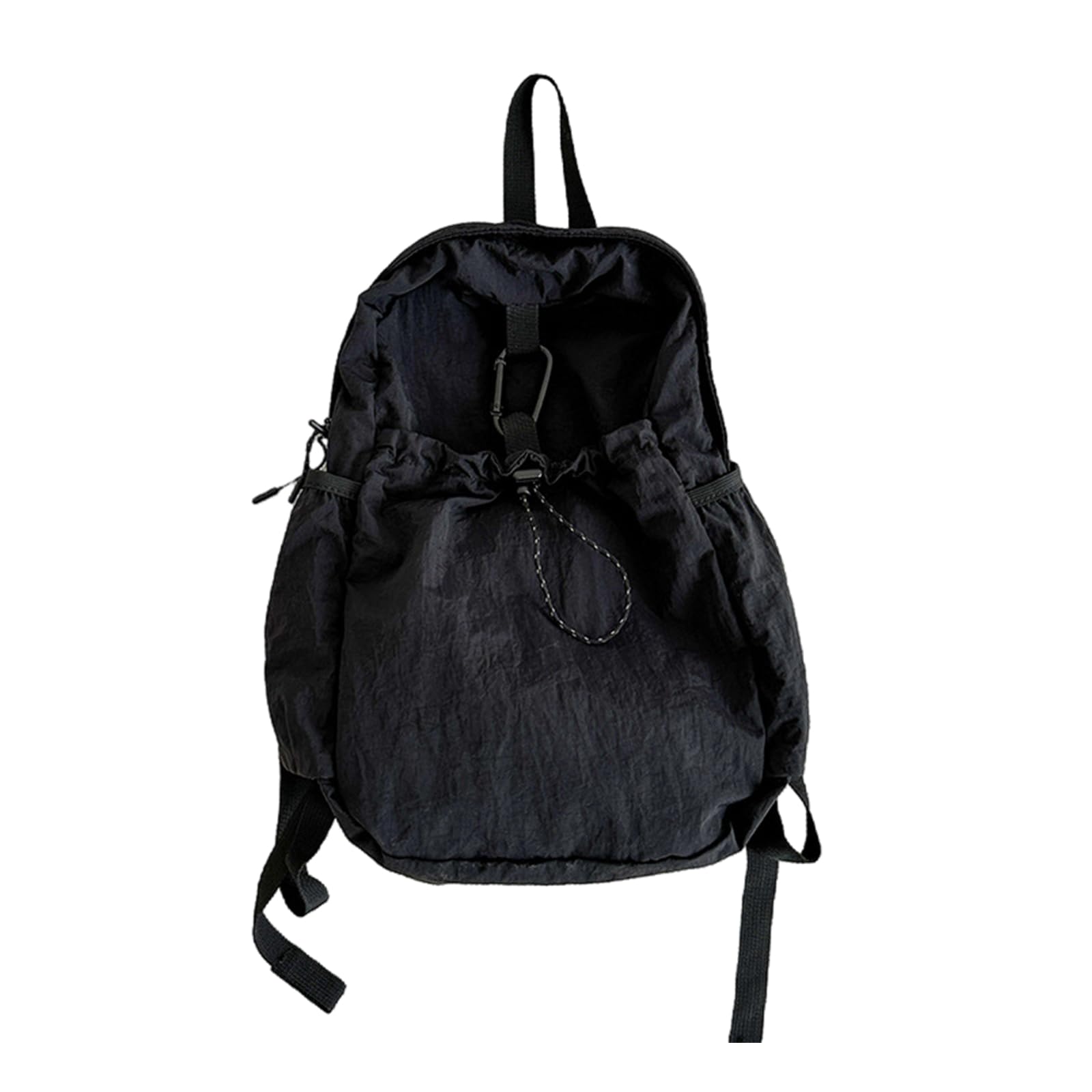 MICFENY Drawstring Backpack Casual Travel Daybags College Pack Women Girl Students School Bag Bookbags Korean Shoulder Bag