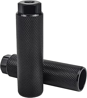 Universal Bike Pegs,2pcs Aluminum Alloy Bike Pegs for BMX Mountain Bike Cycling Rear Stunt Pegs-Black