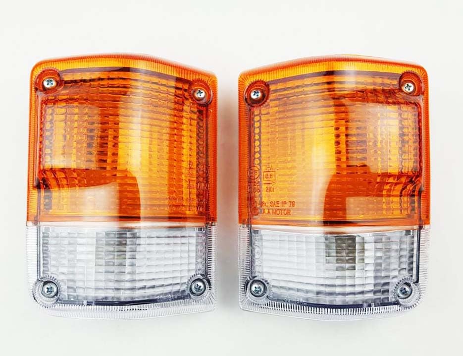 Front Corner Turn Signal Lights For Toyota Land Cruiser FJ60 HJ60 FJ65 BJ60 BJ61