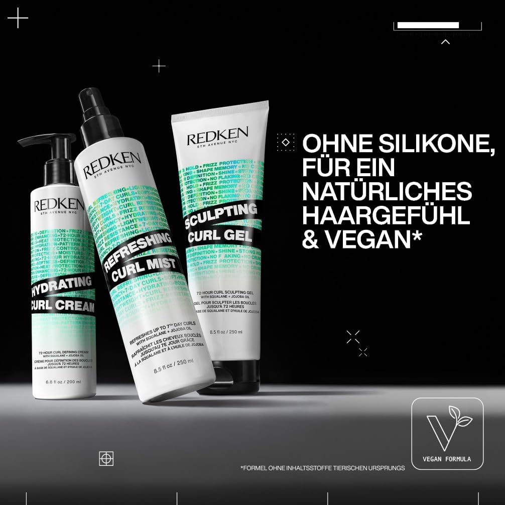 Redken Sculpting Curl Gel: Lockengel für 72h Definition & Anti-Frizz