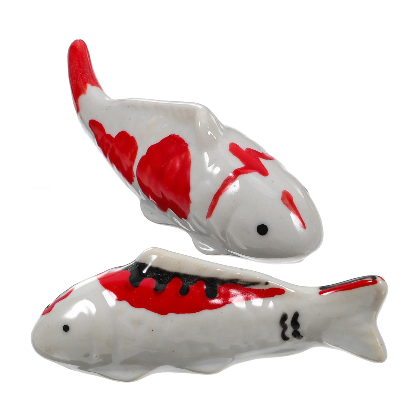 MAGICLULU 5 Ensembles Ornements De Poissons Flottants pour Figurine Poisson D'aquarium Petite Figurine De Poisson Koi Décoration De Poisson Flottant Ornement De Bassin 2 Pièces * 5
