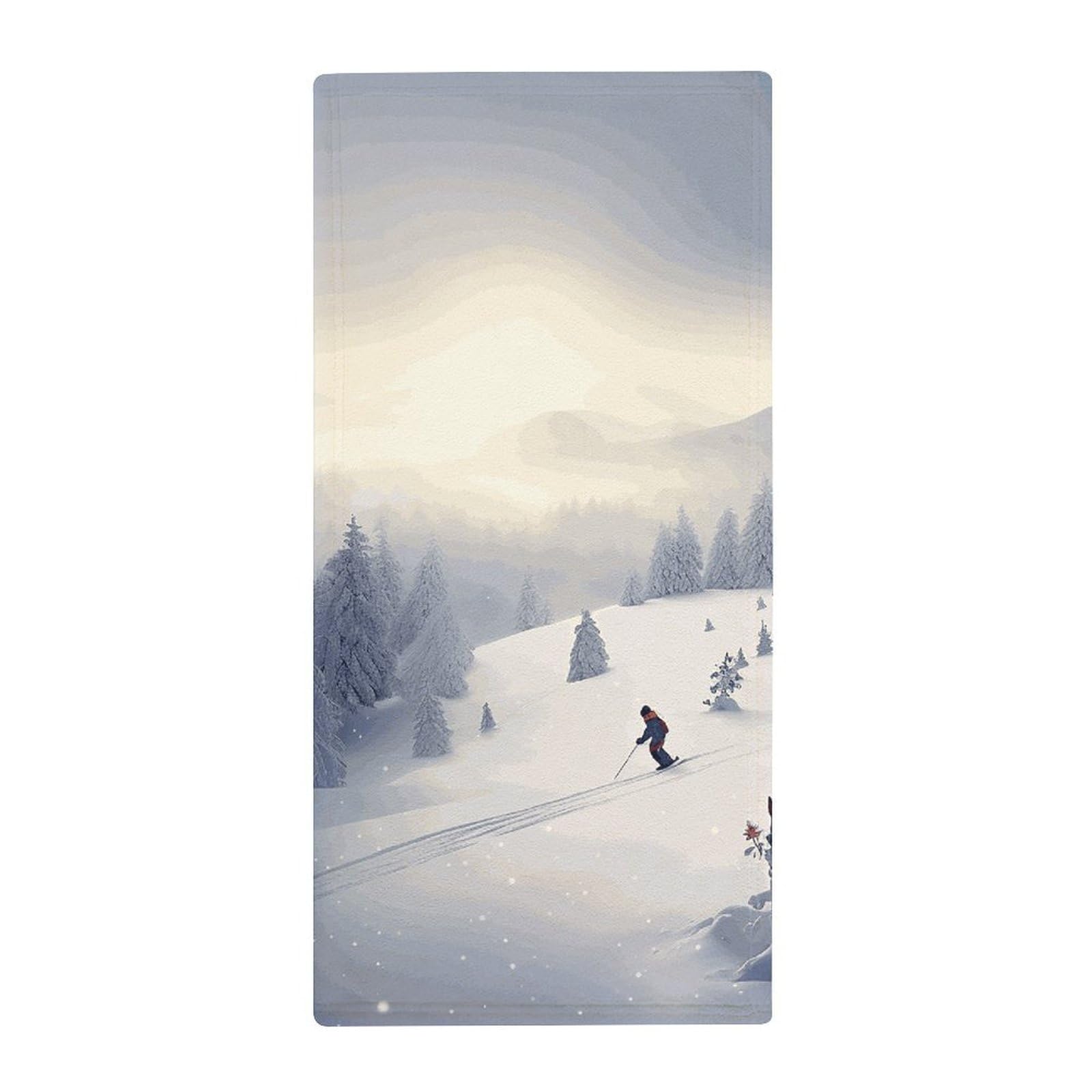 Serviette de bain pour le ski et le spa douceur absolue corps