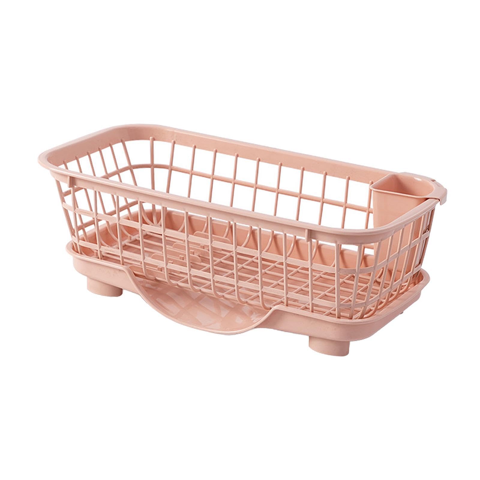 Pixzcsa Women's Reliable Kitchen Gadgets Sink Organizer Rack Space Saving Storing Dishes Bowls Utensils While Drying Spoons Drainer Rack For Kitchen Utensils Holder Compact