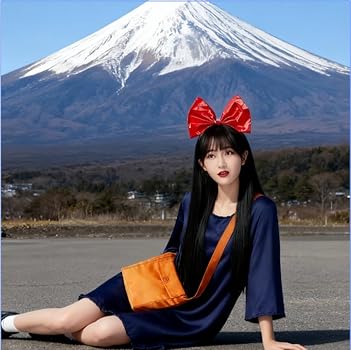 【美品】魔女の宅急便 キキ/ハロウィン/コスプレセット(ジジのぬいぐるみ付) 魔女の宅急便 キキ/ハロウィン/コスプレセット(ジジのぬいぐるみ付)