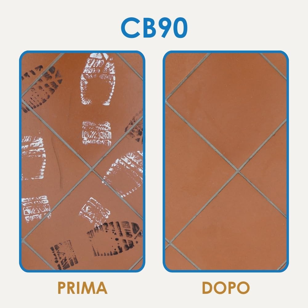 CB90 - Limpiador concentrado neutro para suelos de gres, piedra, mármol y granito, 5 litros