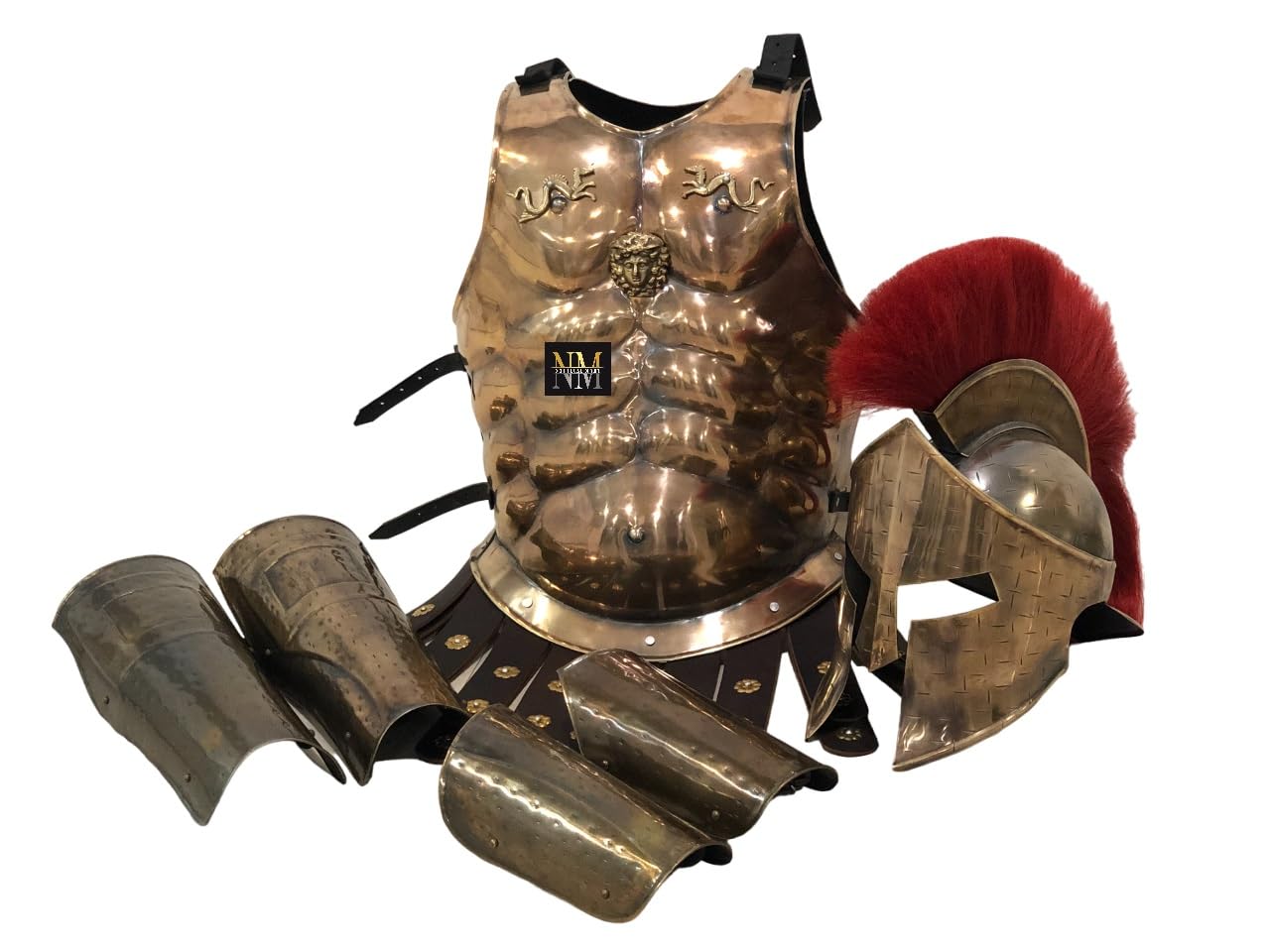 Medieval Roman King Leonidas 300 Spartan Set Halloween Costume